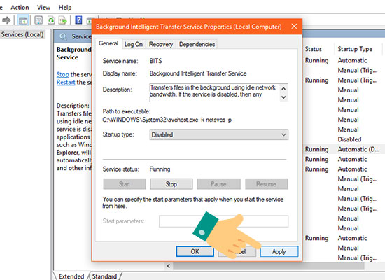 Sửa lỗi Full disk win 10