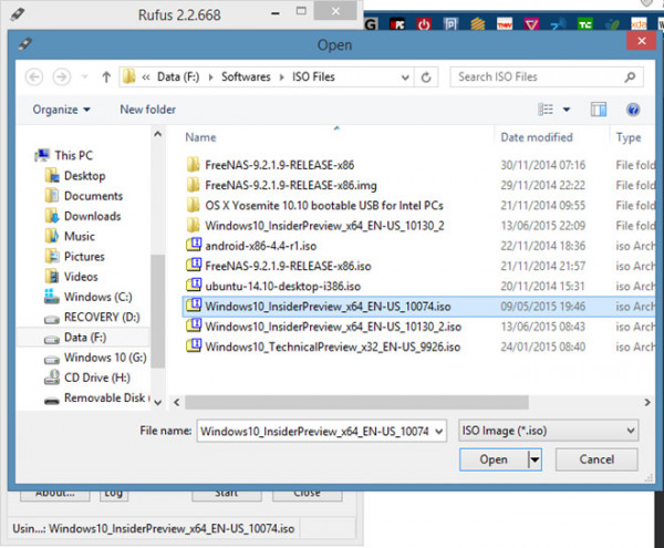 Tạo usb cài win 10