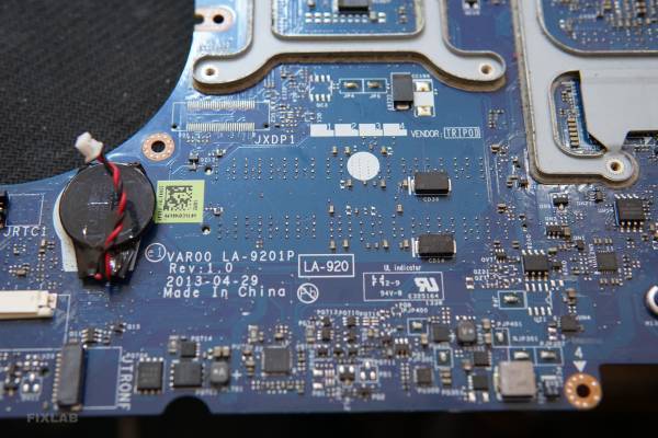 Sửa lỗi Dell Alienware M14x R13 Main ẩm, chập nguồn