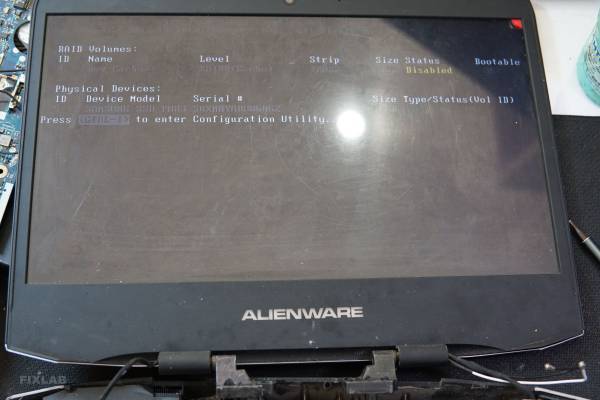 Sửa lỗi Dell Alienware M14x R13 Main ẩm, chập nguồn